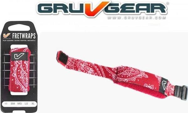 Gruv Gear FretWrap - Kırmızı Bandana - Medium - Image 1