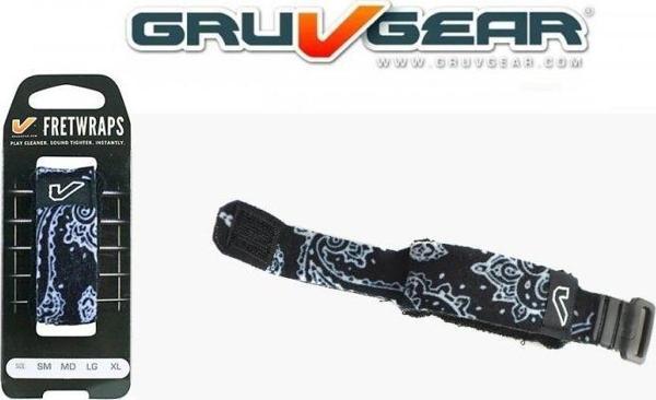 Gruv Gear FretWrap - Siyah Bandana - Large - Image 1