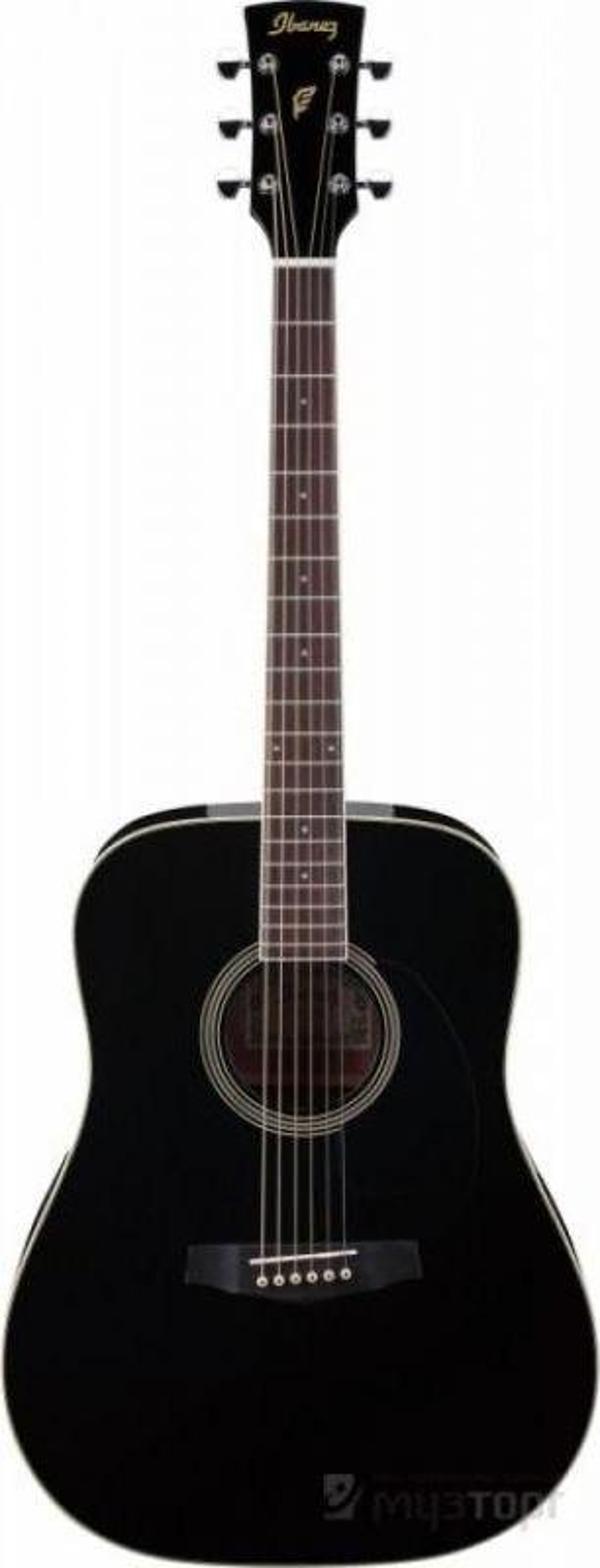 IBANEZ PF15-BK Siyah Akustik Gitar - Image 1