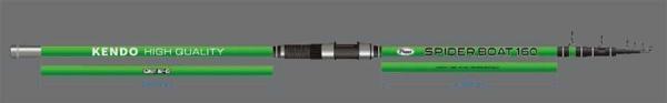 Kendo Spider Boat 1.60cm 100-200gr Olta Kamışı - Image 1