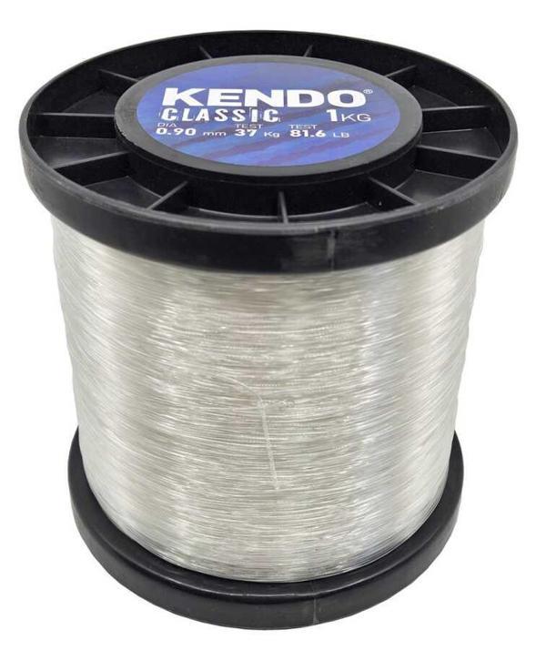 Kendo Classic White 1 KG Bobin Misina 1.00mm - Image 1