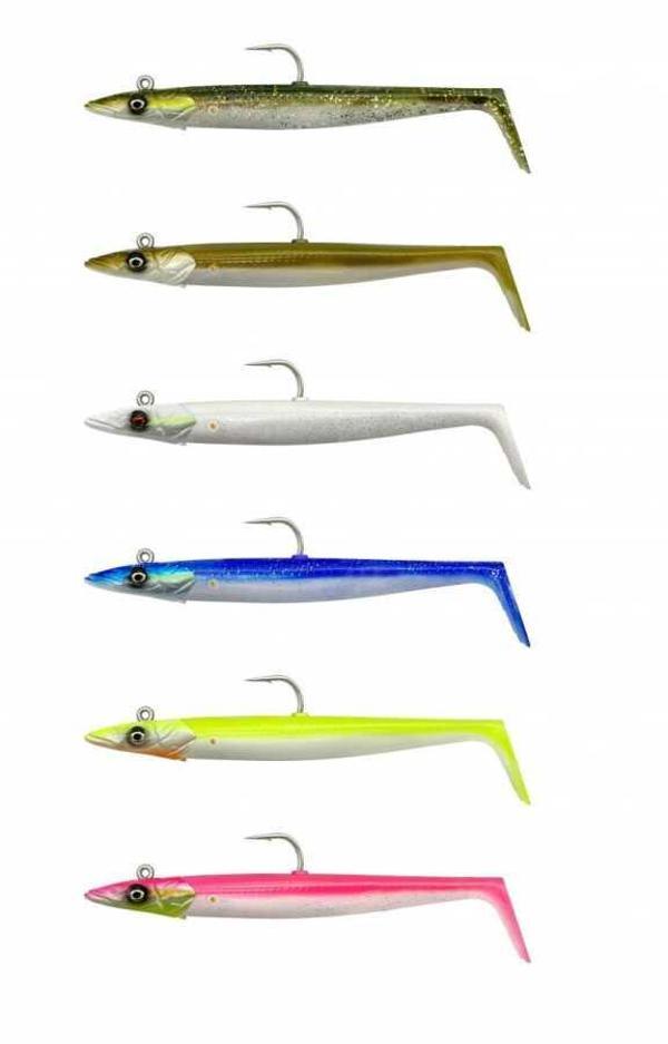 Savage Gear Sandeel V2 14 cm 33 gr 2+1 Pink Pearl Silver - Image 1