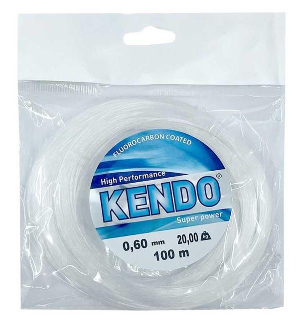 Kendo Premium 100 mt Beyaz Poşet Misina 0,50 mm - Image 1