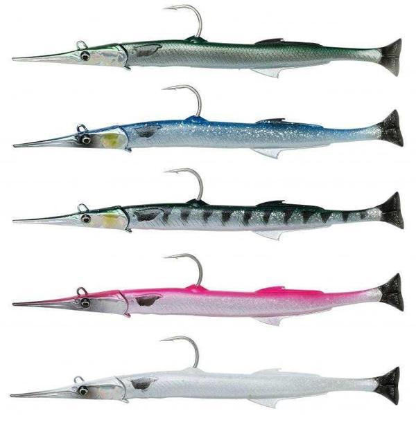 Savage Gear Needlefish Pulsetail 2+1 14 Cm 12G Balık Barracuda - Image 1