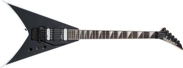 Jackson JS32 King V FR AH BLK WHT BVL - Image 1