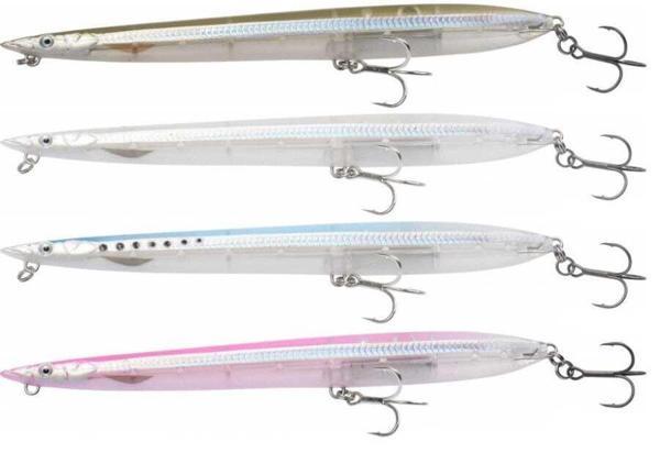 Savage Gear Sandeel Surf Walker 155 17G Balık 03-White Flash - Image 1