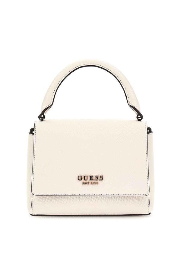 Guess Kadın Fedana Top Handle Omuz Çantası - Beyaz - Image 1