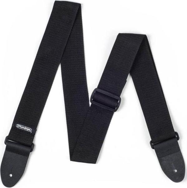 Dunlop D07-01BK 2 Inch Soft Poly Gitar Askısı - Image 1