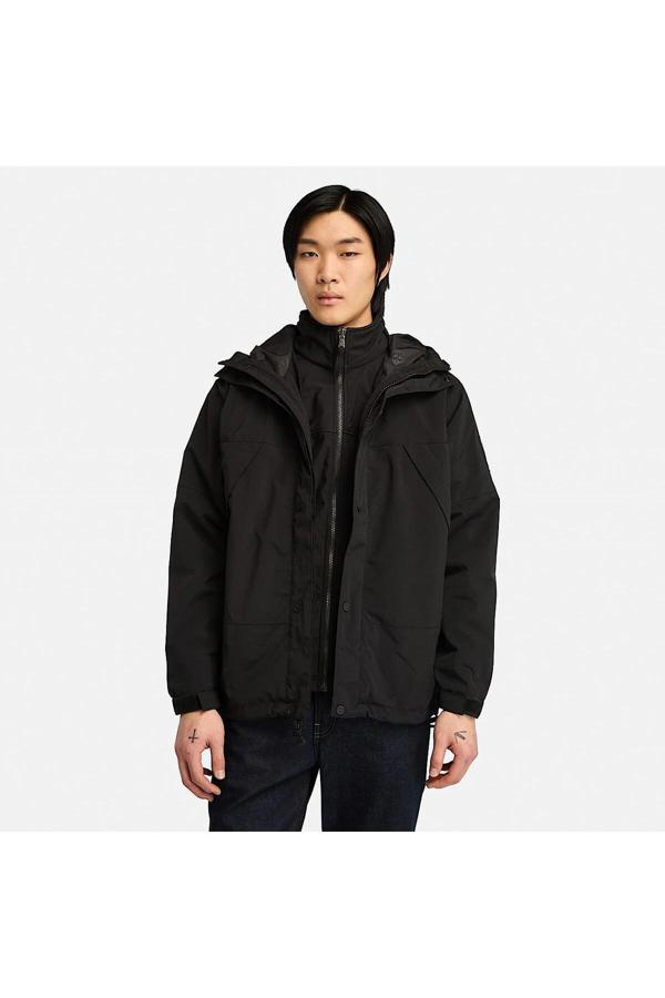 Timberland Wınnıck Waterproof 3İn1 Jacket Erkek Siyah Ceket Tb0A64770011 - Image 1