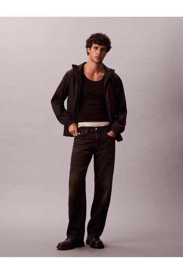 Calvin Klein Ls Aop Nylon Flange Wındbreaker - Image 1