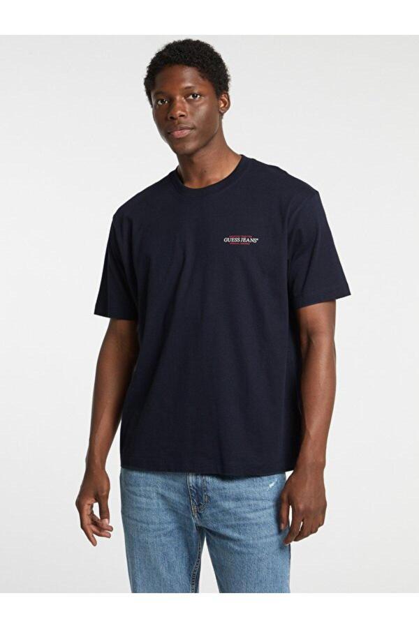 Guess Gj Ss Cn Os Erkek Oversize Fit T-Shirt - Image 1