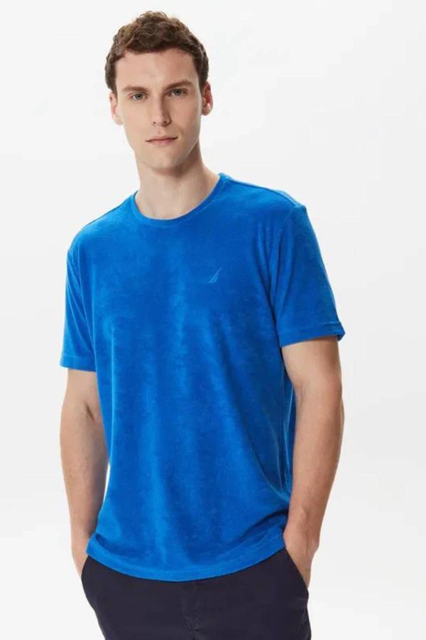 Nautica Erkek Tişört-V35004Tmavi - Image 1