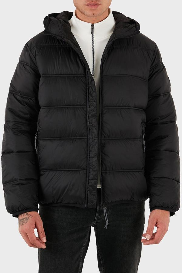 Tommy Jeans Regular Fit Kapüşonlu Kapitoneli Şişme Mont Erkek Mont Dm0Dm22044 Bds - Image 1