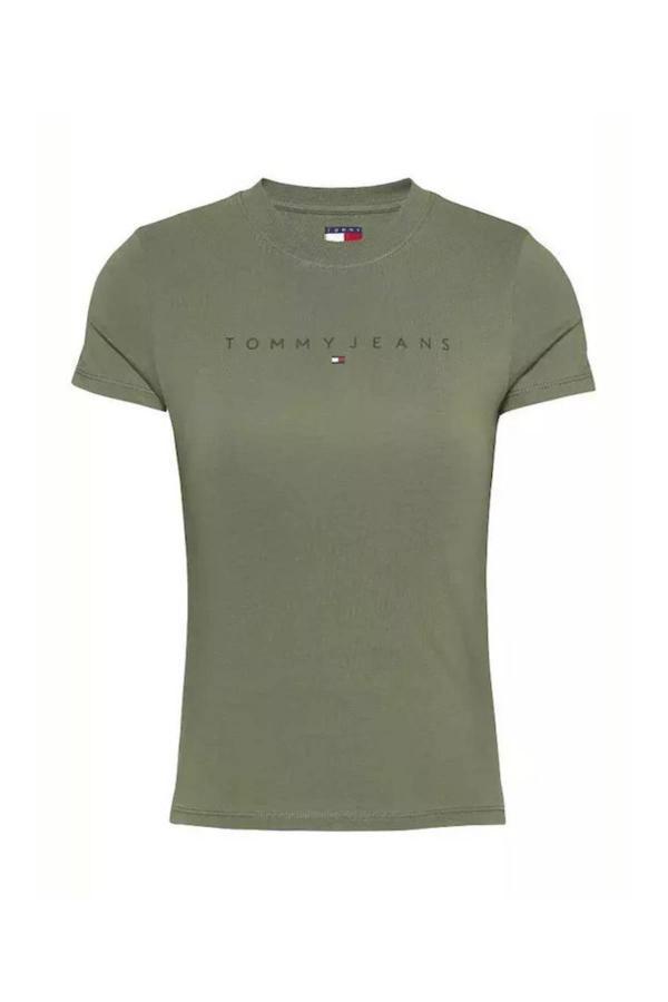 Tommy Jeans Kadın Tişört-Dw0Dw20315 - Image 1