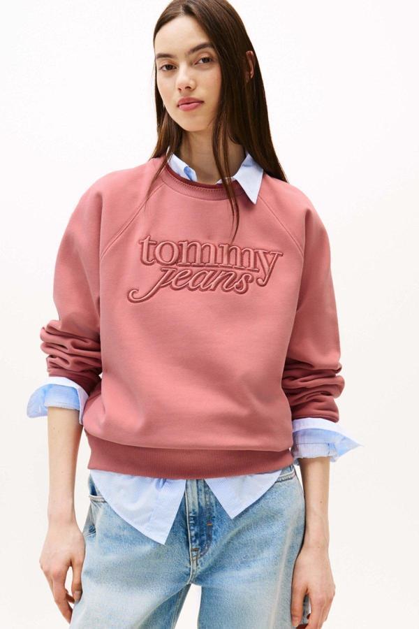 Tommy Jeans Kadın Sweatshirt-Dw0Dw21196 - Image 1
