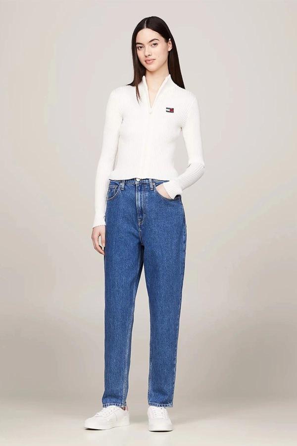 Tommy Hilfiger Tommy Jeans Kadın Mom Ultra Yüksek Bel Konık Jean - Image 1