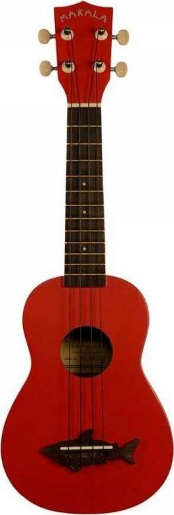 Kala Makala Shark Soprano Ukulele (Kırmızı) - Image 1