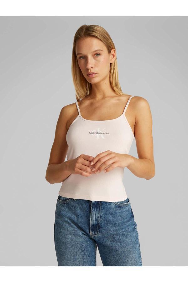 Calvin Klein Monologo Strappy Tank Top - Image 1