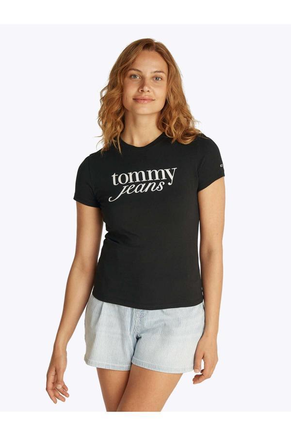 Tommy Hilfiger Tjw Slım Essentıal Logo Tee Ext - Image 1