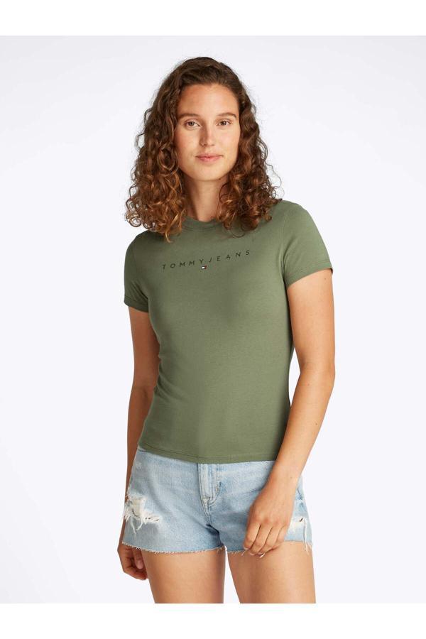 Tommy Hilfiger Tjw Slım Tonal Lınear Tee Ext - Image 1