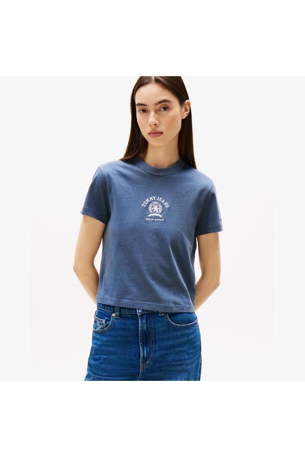 Tommy Hilfiger Tjw Reg Sh Varsıty Crest Tee - Image 1