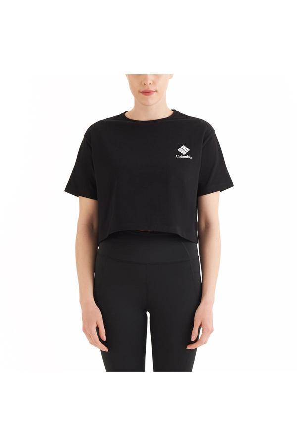 Columbia Csc Framed Halftone Logo Kadın Kısa Kollu T-Shirt - Image 1