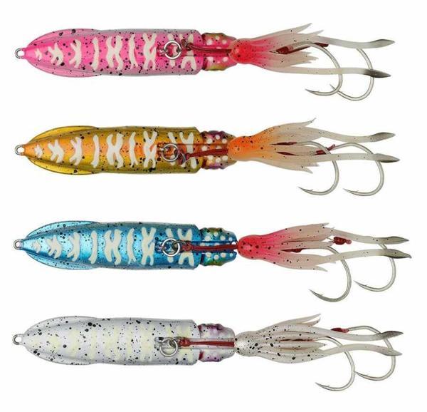 Savage Gear Swimsquid İnchiku 9Cm 120Gr Balık Blue Pink Glow - Image 1