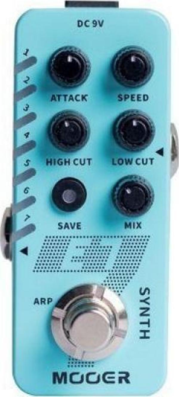 Mooer E7 Polyphonic Gitar Synthesizer Pedal - Image 1