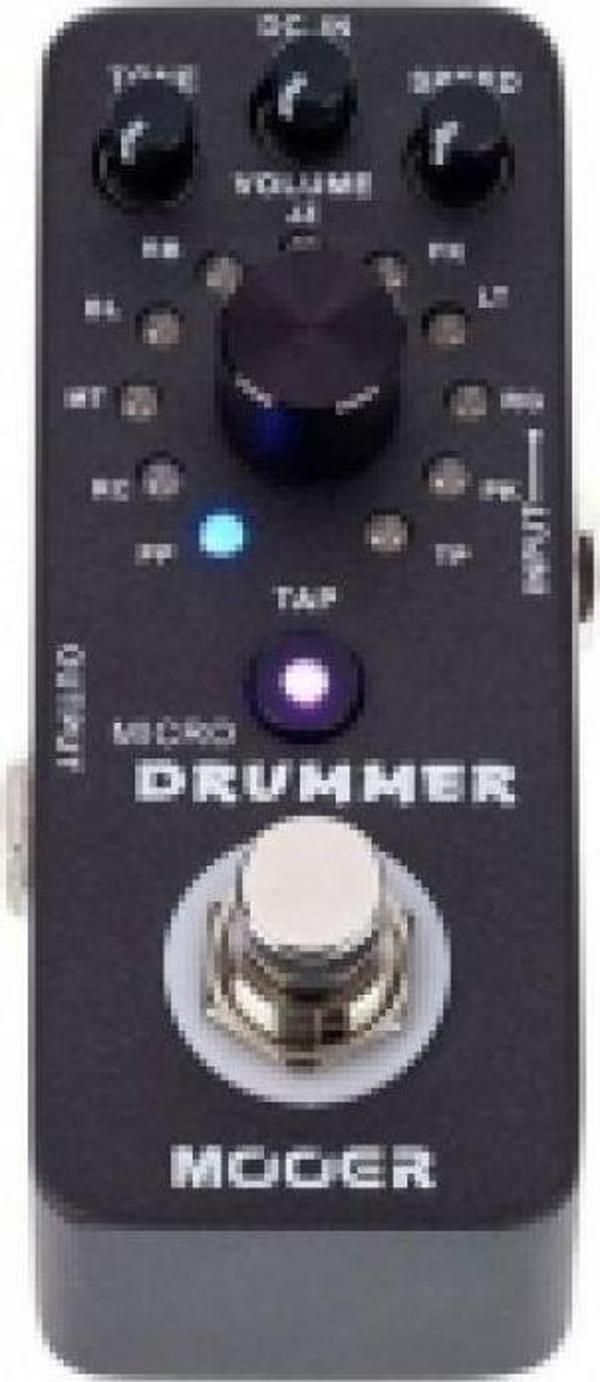 Mooer Micro Drummer Digital Drum Machine Pedalı - Image 1