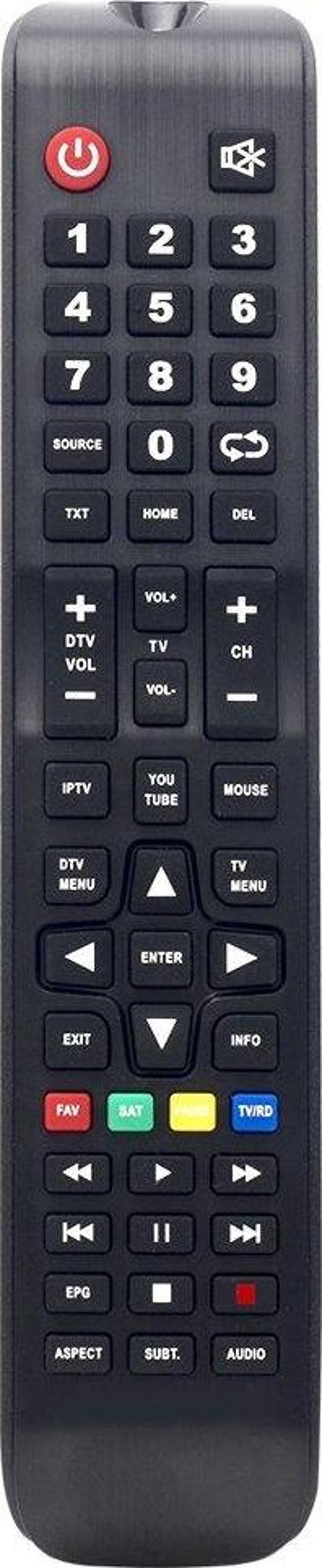 WEKO KL REDLINE 32-43-50 ANDROID UYDULU LCD LED TV KUMANDA (19470=19808) - Image 1