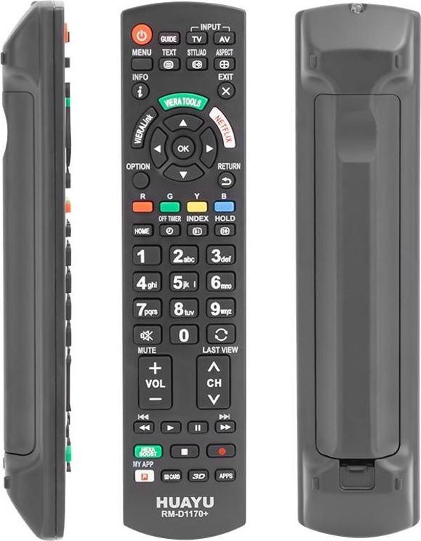 WEKO KL RM-D1170+ PANASONIC NETFLIX TUŞLU 3DLİ LCD LED TV KUMANDA - Image 1