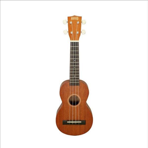 Mahalo Java Series MJ1TBR Soprano Ukulele (Transparent Brown) - Image 1