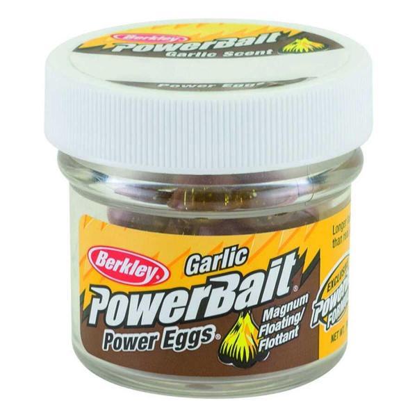 Berkley Powerbait Power Eggs Floating Garlic Yemi Clear Gold Natural - Image 1