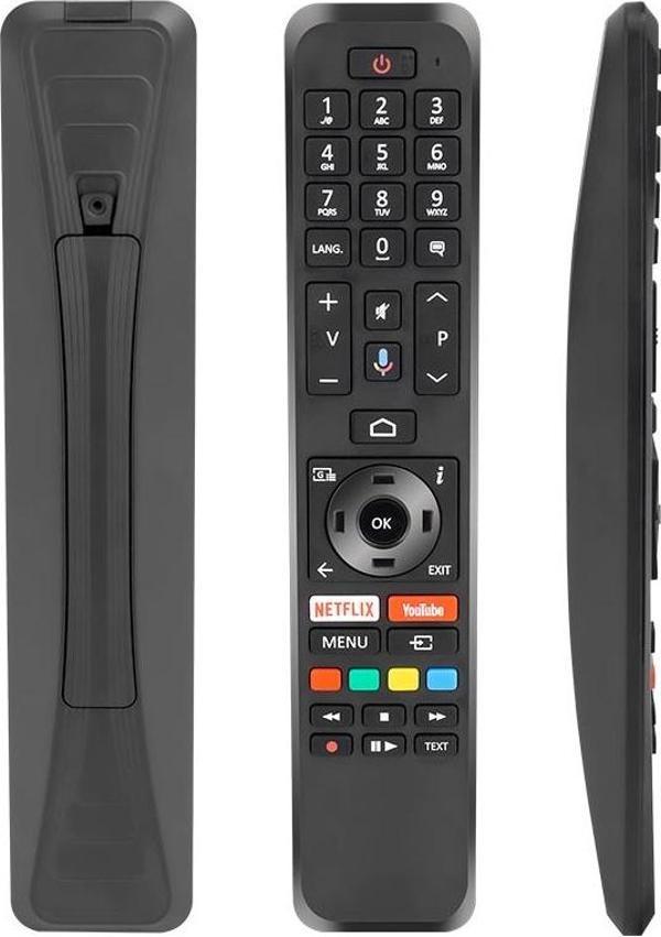 WEKO KL VESTEL 30107407 RC43160N NETFLIX-YOUTUBE-MİKROFON TUŞLU SES KOMUTLU LCD LED TV KUMANDA - Image 1