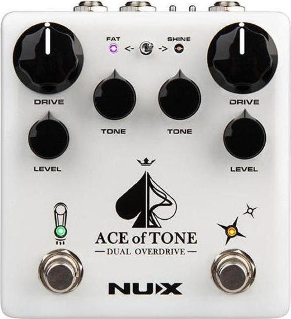 Nux Ace Of Tone Dual Overdrive Pedalı - Image 1