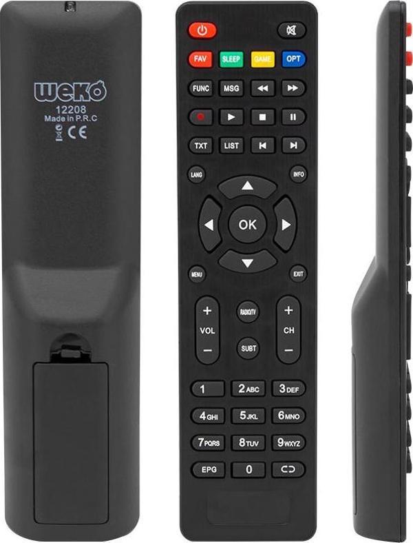 TURN KR TELEDÜNYA 9600 HD*HD-8900*NETA*KABLO TV UYDU KUMANDASI (12208=33267) - Image 1