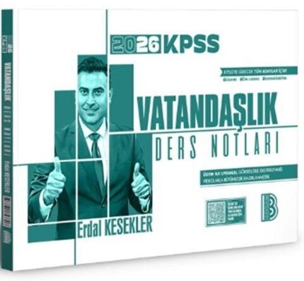 2026 KPSS Vatandaşlık Ders Notları Benim Hocam - Benim Hocam Yayınları - Image 1