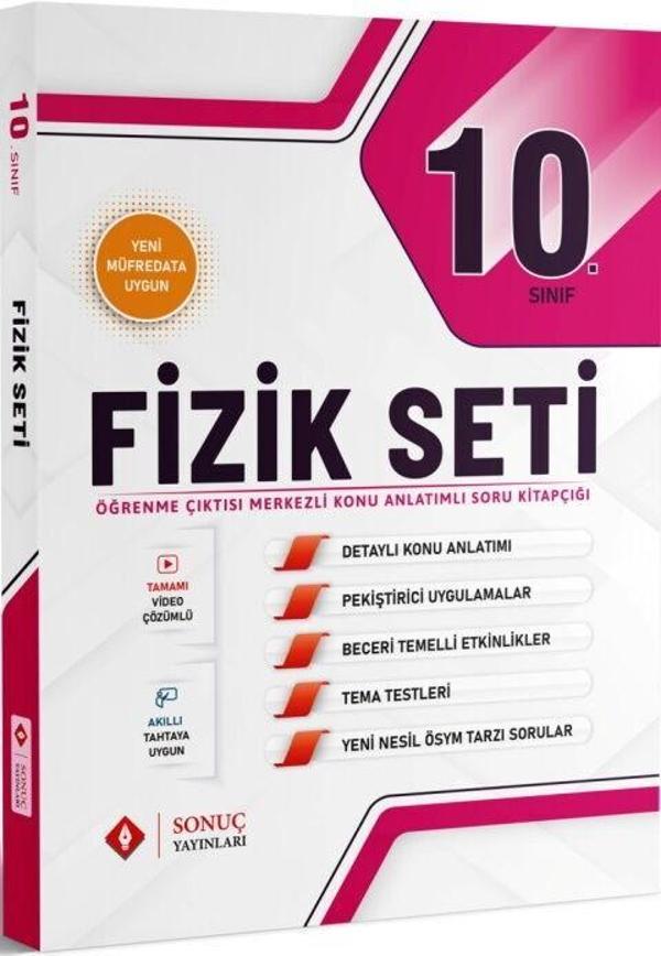 10. Sınıf Fizik Modüler Set Sonuç Yayınları - Sonuç Yayınları - Image 1