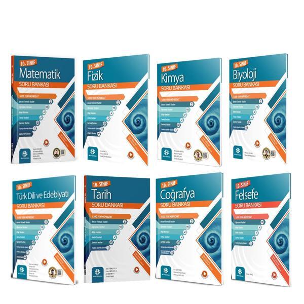 Bilgi Sarmal Yayınları 10.Sınıf Soru Bankası Seti 8 Kitap - Bilgi Sarmal Yayınları - Image 1