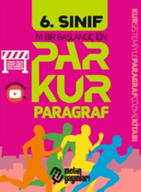 6. Sınıf Paragraf Par Kur Kitabı Metin Yayınları - Metin Yayınları - Image 1