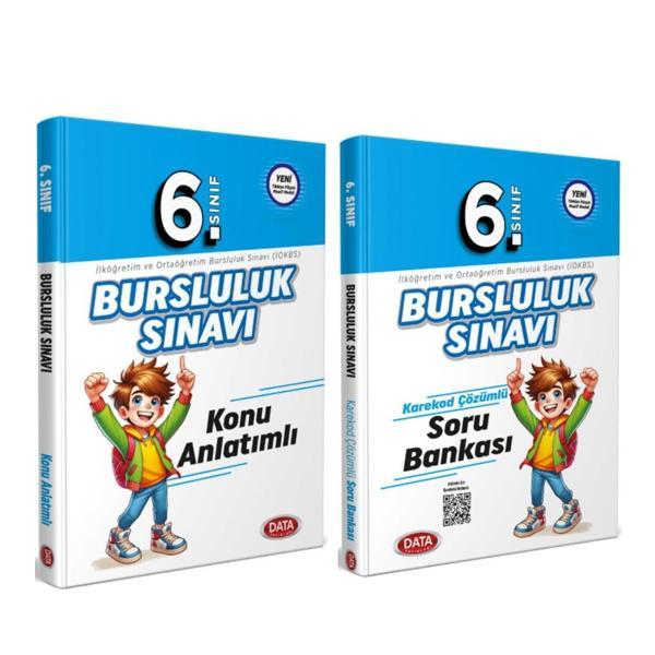 Data Yayınları 6. Sınıf Bursluluk Sınavı Konu Anlatımlı ve Soru Bankası Seti 2 Kitap - Data Yayınları - Image 1