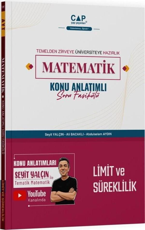 Matematik Limit ve Süreklilik Konu Anlatımlı Soru Fasikülü Çap Yayınları - Çap Yayınları - Image 1
