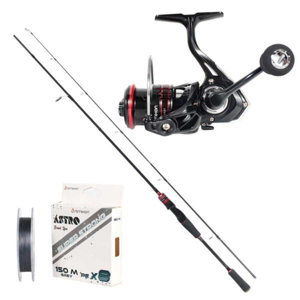 REMIXON FOCUS RD 2.30M 3-25GR 2P KAMIŞ+RD2000S 5+1BB MAKARA, SET Standart-Standart - Image 1