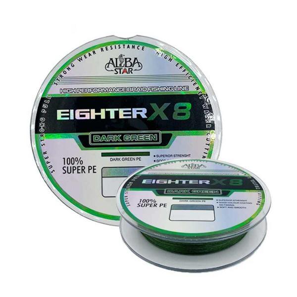 Albastar Eighter 8x İp Misina GREEN-0.18MM - 150M - 18.00KG - Image 1