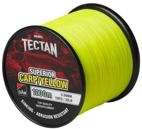 Dam Tectan Carp/Yellow 1000 mt Misina 0,33 mm - Image 1