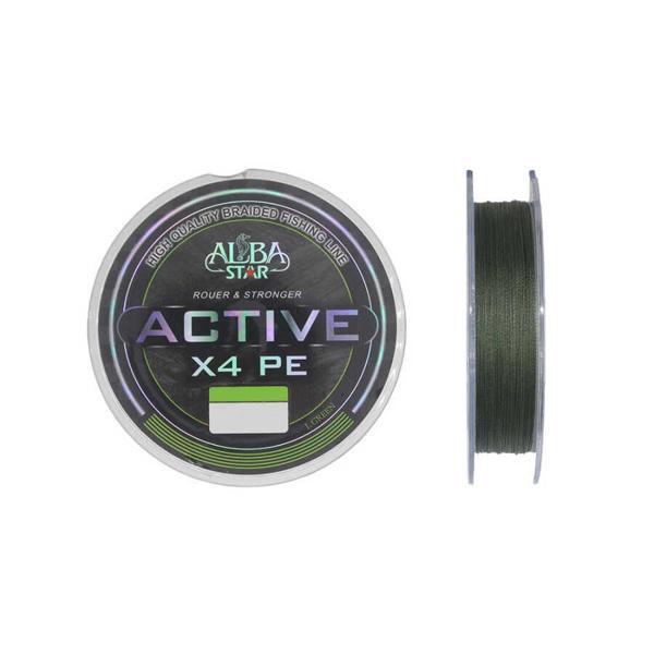 Albastar Active 4x İp Misina L.GREEN-0.18MM - 150M - 16.8KG - Image 1
