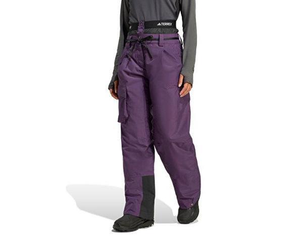 adidas W Terrex Xpl 2L Ins P Kadın Outdoor Pantolonu JM3035 Mor - Image 1