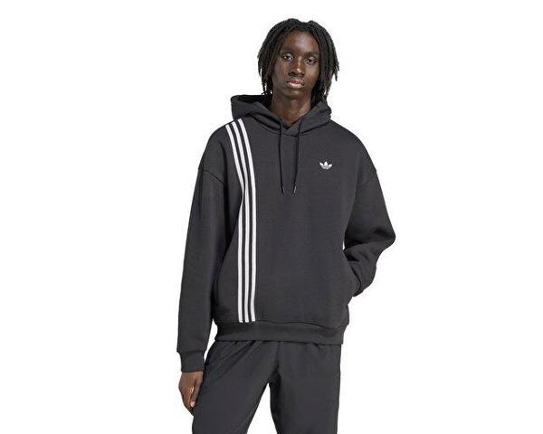 adidas Front St  Hd Erkek Günlük Sweatshirt JV9879 Siyah - Image 1