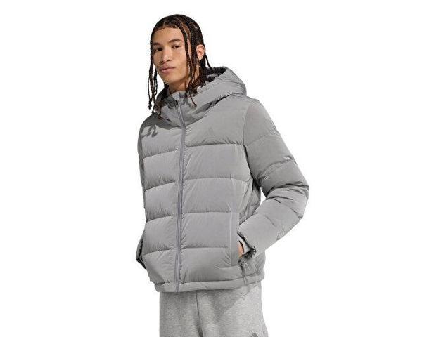 adidas Holiday D Jkt Erkek Günlük Mont JL5076 Gri - Image 1