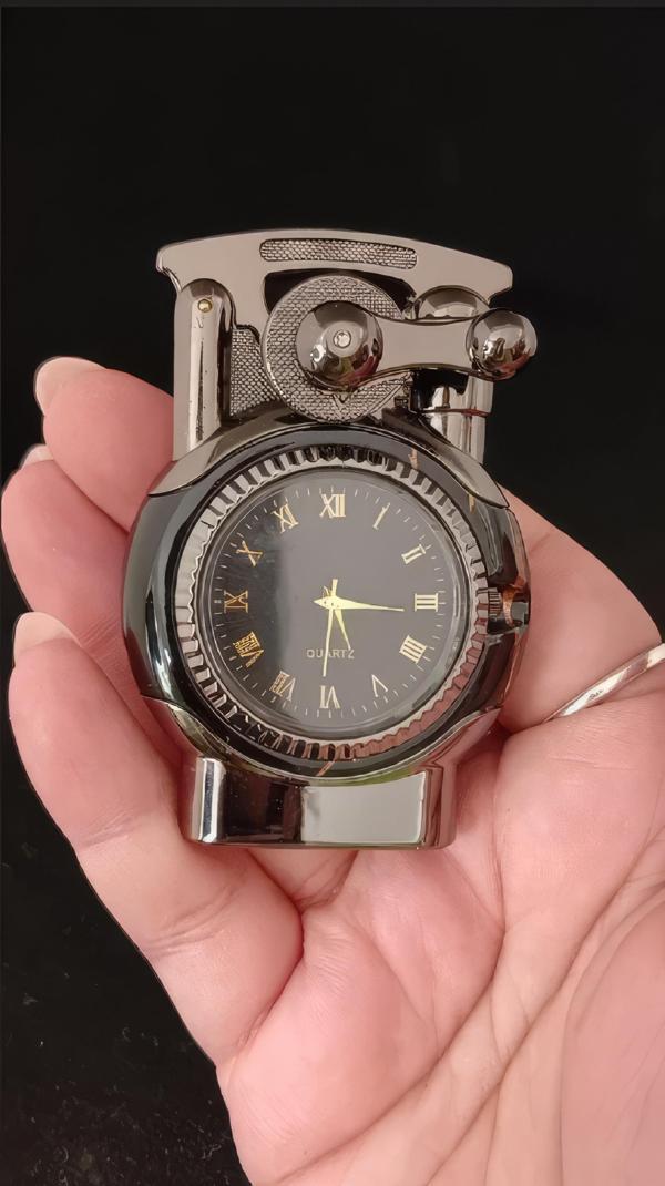 Klasik Şık Saatli Çakmak - Image 1